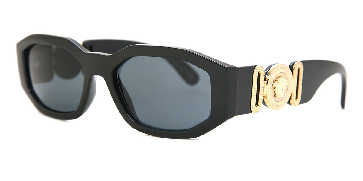 Versace VE4361 GB1/87 幾何鏡框黑色太陽眼鏡| SmartBuyGlasses 香港
